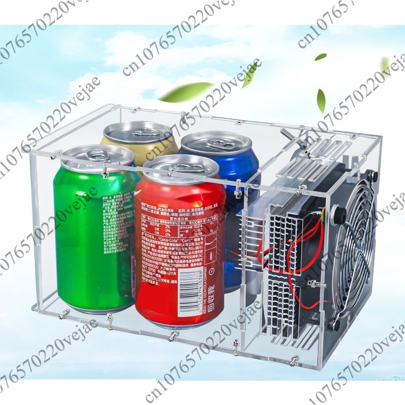 Diy Electronics Supplies - ชุดอุปกรณ์อิเล็กทรอนิกส์ DIY สำหรับตู้เย็นขนาดเล็ก ระบบทำความเย็นด้วยสารกึ่งตัวนำ พร้อมแหล่งจ่ายไฟ ระบบทำความเย็นขนาดเล็ก