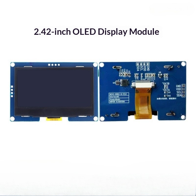 Oled Display Module - หน้าจอ OLED LCD ขนาด 2.42 นิ้ว