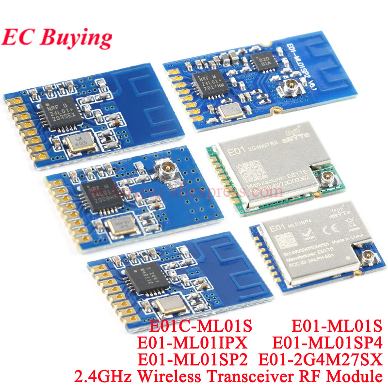 Nrf24L01 Module Wireless - 10 ชิ้น/1 ชิ้น E01-2G4M27SX ML01SP4 โมดูลไร้สายอินเตอร์เน็ตไร้สาย