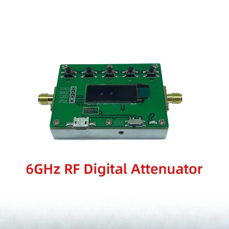 Oled Display Module - ตัวลดทอนสัญญาณแบบดิจิตอล 6G ที่ตั้งโปรแกรมได้ 30DB ขั้นตอน 0.25DB