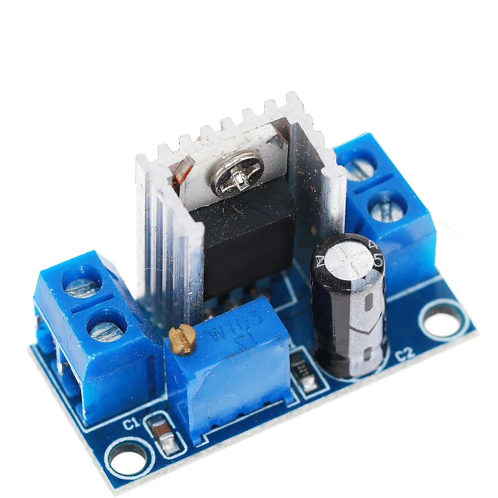 LM317 แหล่งจ่ายไฟตัวแปรโมดูล D - Lm317 Voltage Regulator บทวิจารณ์และราคา
