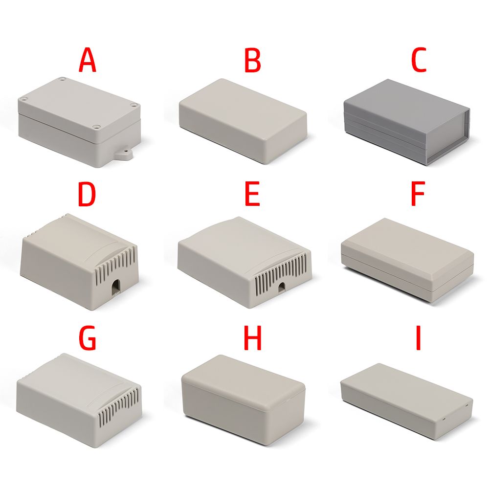 พลาสติกคุณภาพสูงกันน้ำสีขาว DI - Diy Electronics Supplies บทวิจารณ์และราคา