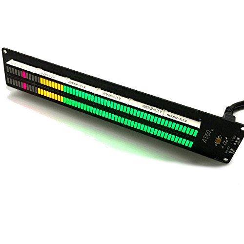 AS60 LED ระดับจอแสดงผล VU Mete - Diy Electronics Audio บทวิจารณ์และราคา