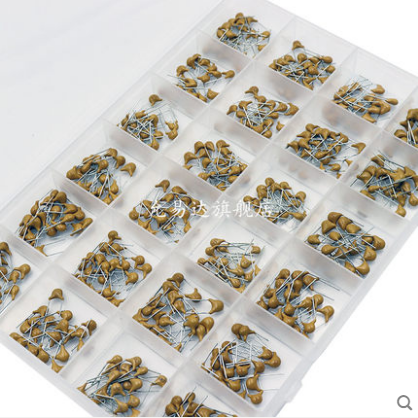 24ค่า * 20ชิ้น = 480Pcs 50V 10 - Capacitor Kit Assortment บทวิจารณ์และราคา