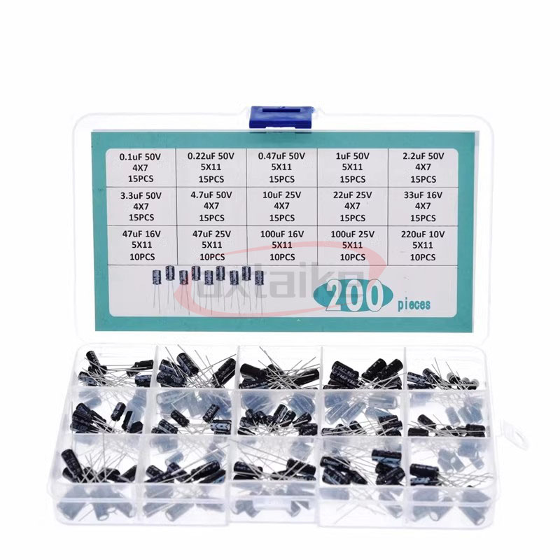 120/200/500pcs Radial Capacito - Capacitor Kit Assortment บทวิจารณ์และราคา