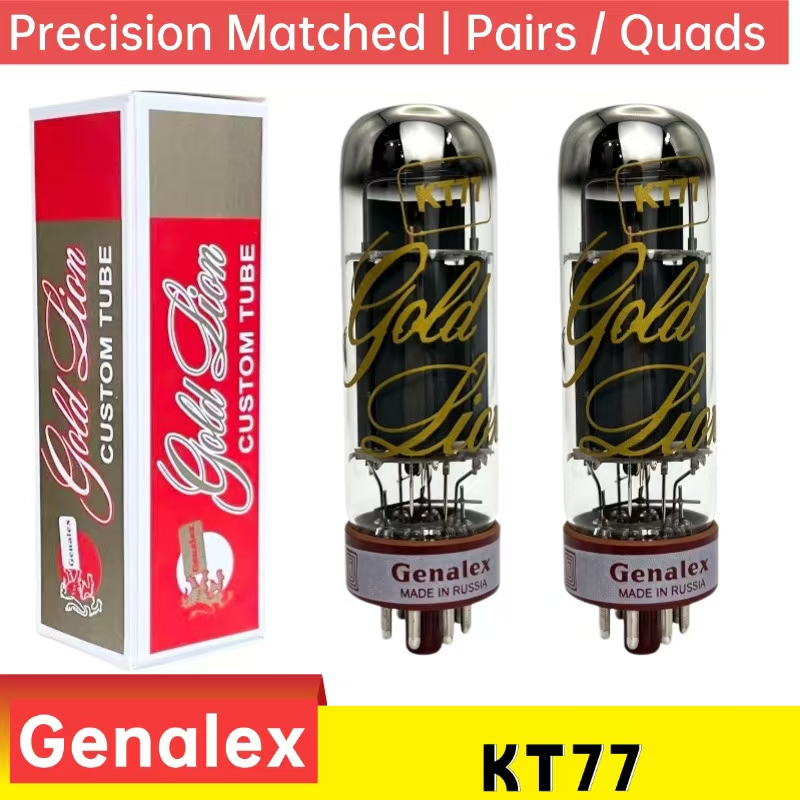 หลอดสุญญากาศ GOLD LION KT77 สำ - Diy Electronics Audio บทวิจารณ์และราคา