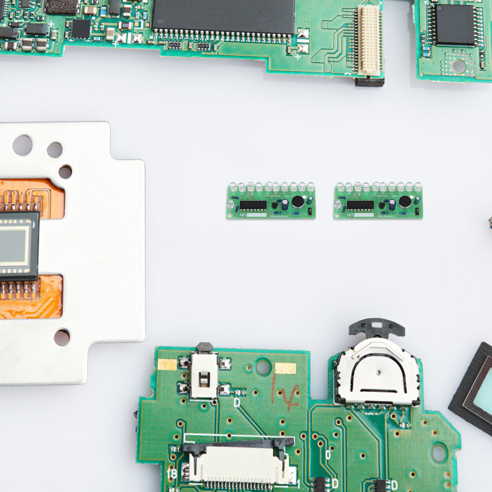 ชุดอุปกรณ์บัดกรีไฟ LED ควบคุมเ - Diy For Electronics บทวิจารณ์และราคา