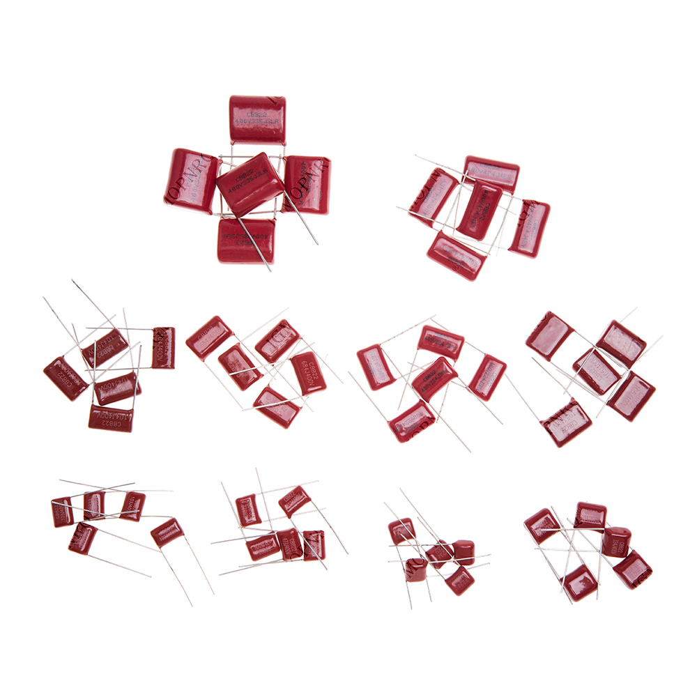 ชุด 50PC = 10 มูลค่า * 5PCS Me - Capacitor Kit Assortment บทวิจารณ์และราคา