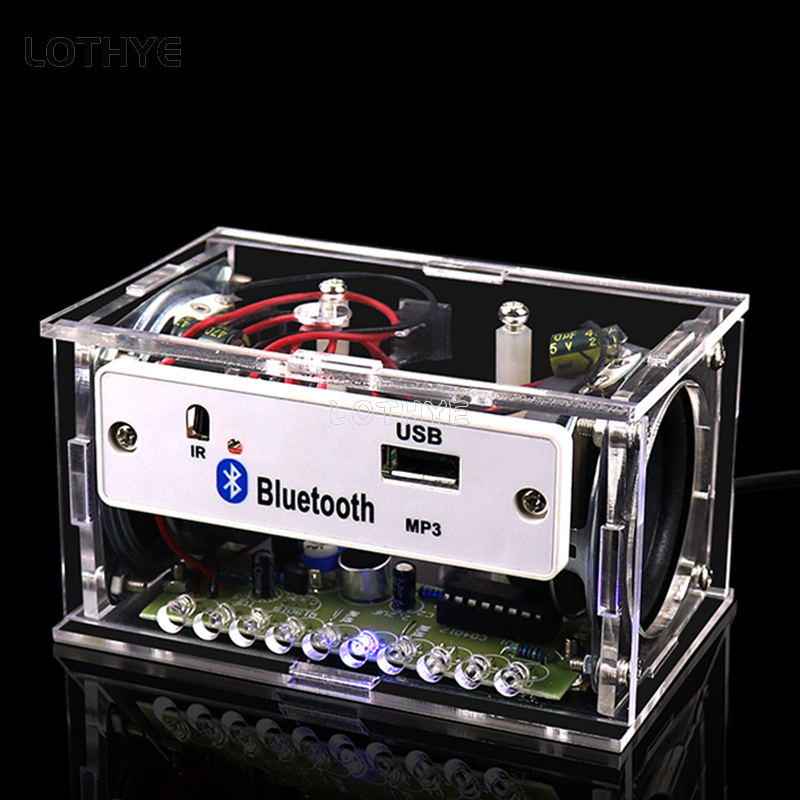 มินิแอมพลิฟายเออร์บลูทูธ 3W*2  - Diy Electronics Audio บทวิจารณ์และราคา