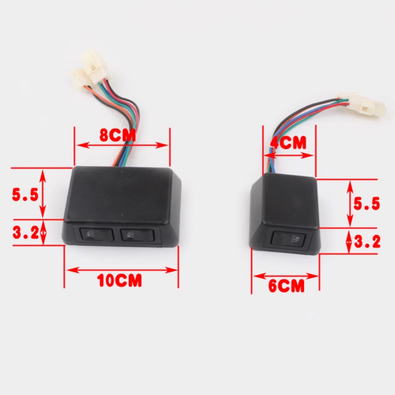 ชุดสวิตช์ควบคุมกระจกไฟฟ้าและปร - Diy Electronics Button บทวิจารณ์และราคา