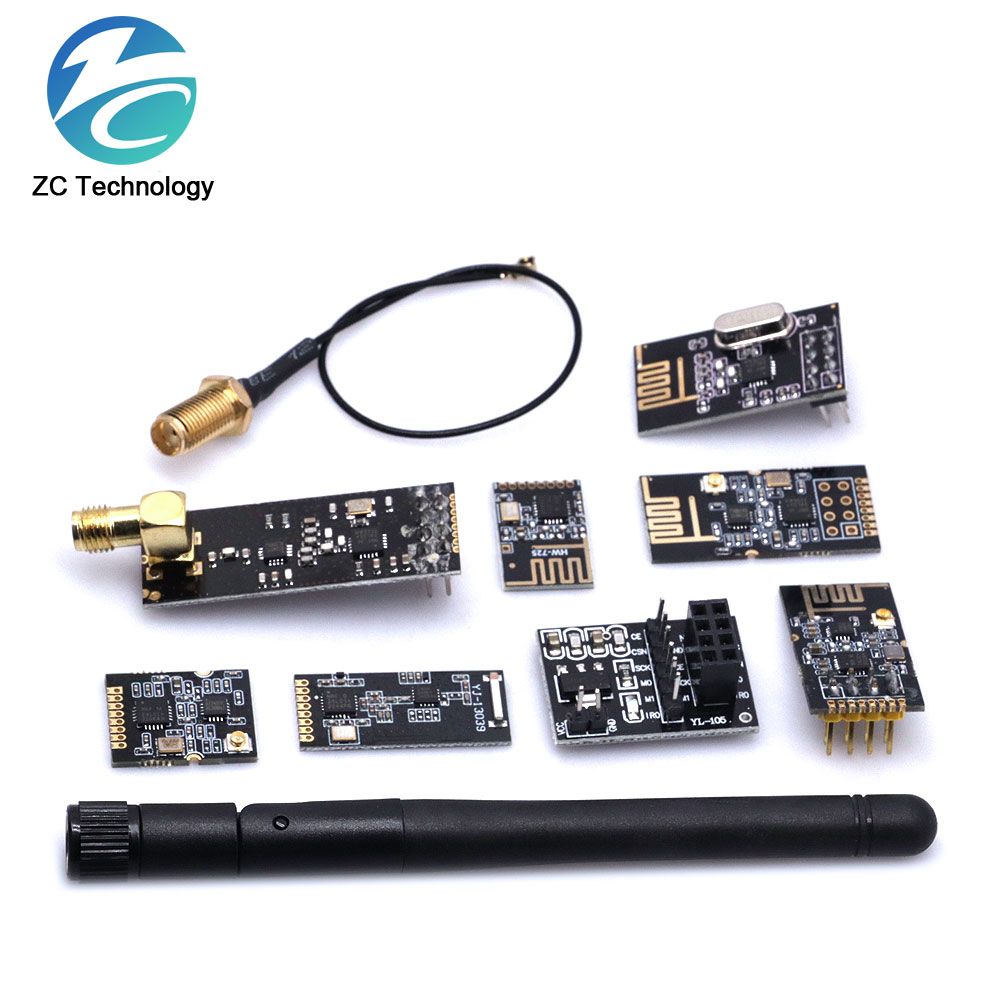 NRF24L01 + 2.4G โมดูลการส่งข้อ - Nrf24L01 Module Wireless บทวิจารณ์และราคา