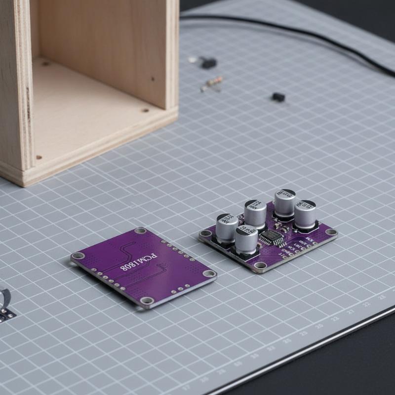 โมดูล ADC สเตอริโอ PCM1808 24  - Diy Electronics Audio บทวิจารณ์และราคา