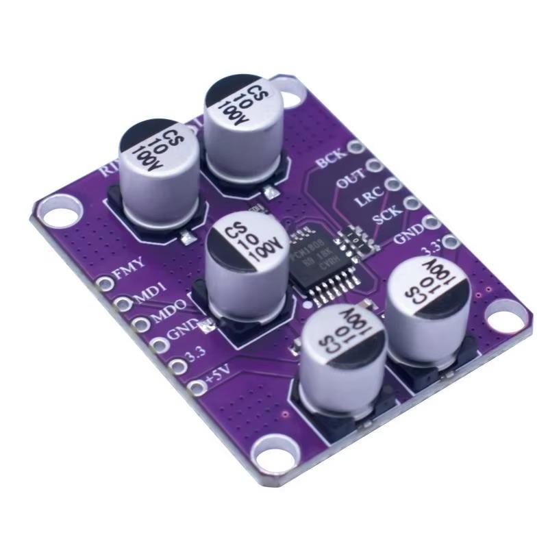 โมดูล ADC สเตอริโอ PCM1808 24  - Diy Electronics Audio บทวิจารณ์และราคา