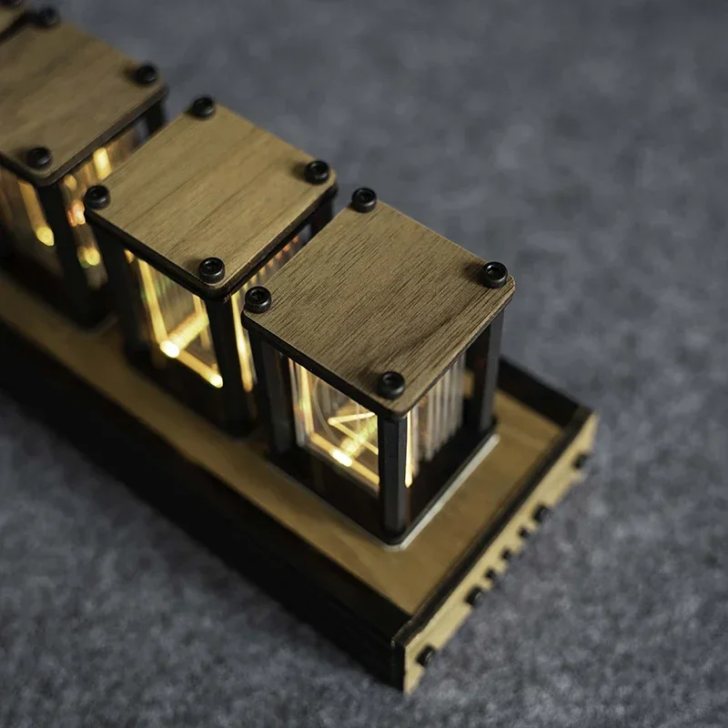 นาฬิกา Nixie Glow Tube สุดหรู  - Diy Electronics Table บทวิจารณ์และราคา