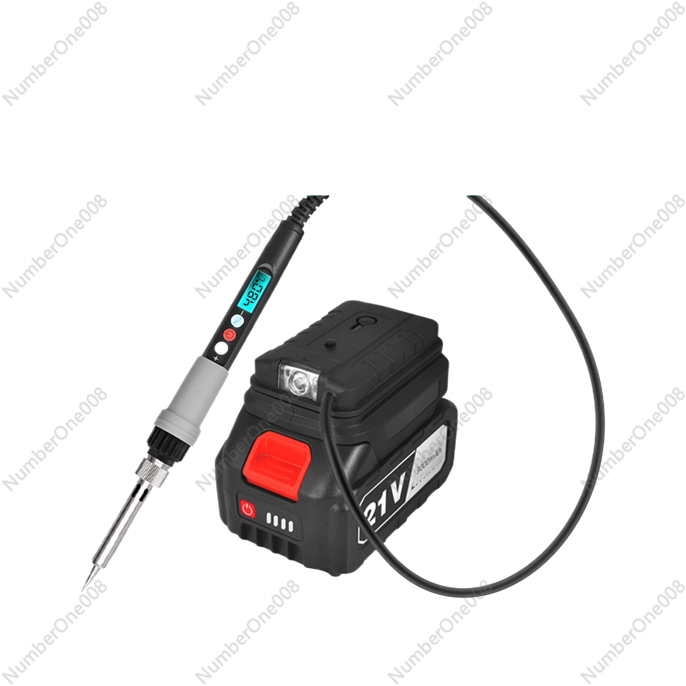 หัวแร้งบัดกรีแบตเตอรี่ลิเธียม  - Soldering Iron Kit บทวิจารณ์และราคา
