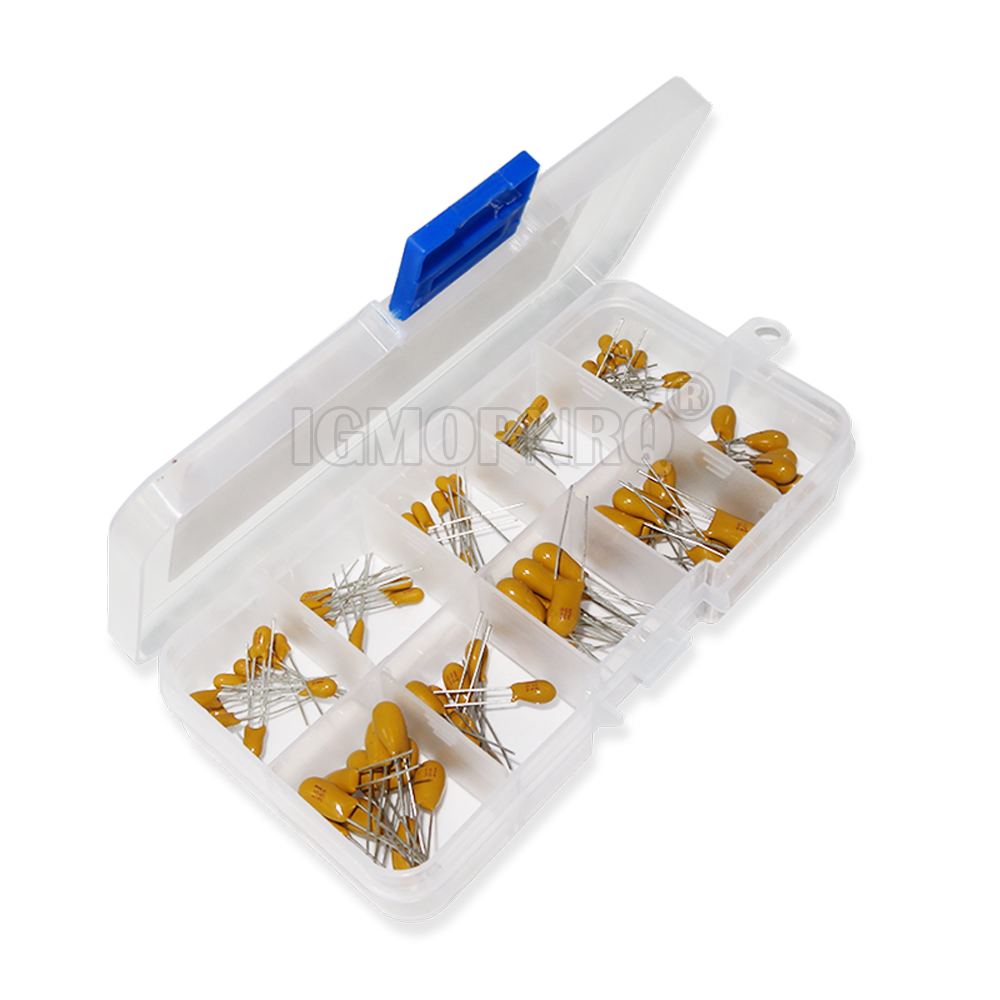 100PCS 10Value * 10Pcs 16V Tan - Capacitor Kit Assortment บทวิจารณ์และราคา