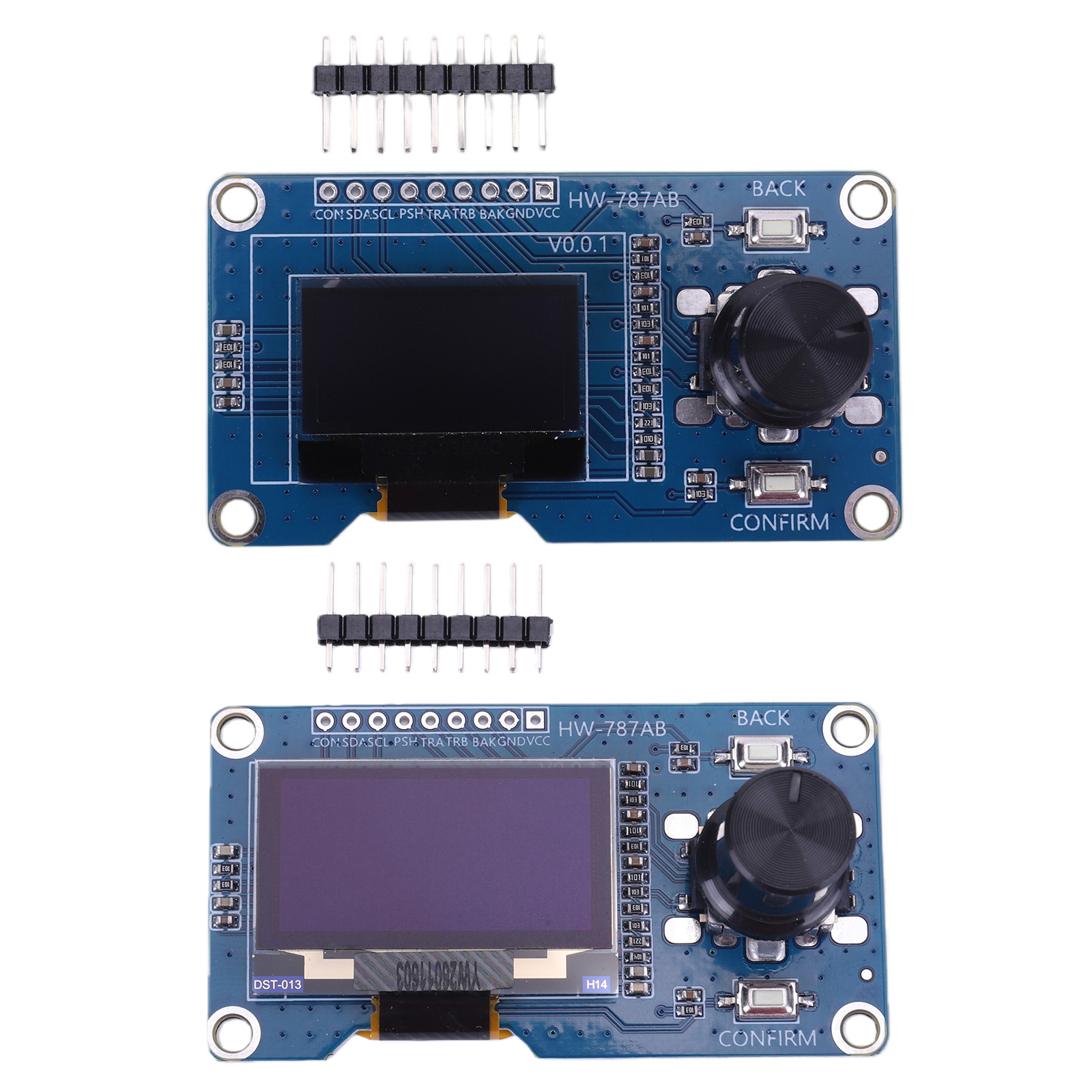 หน้าจอ OLED แบบ I2C พร้อมปุ่มห - Oled Display Module บทวิจารณ์และราคา