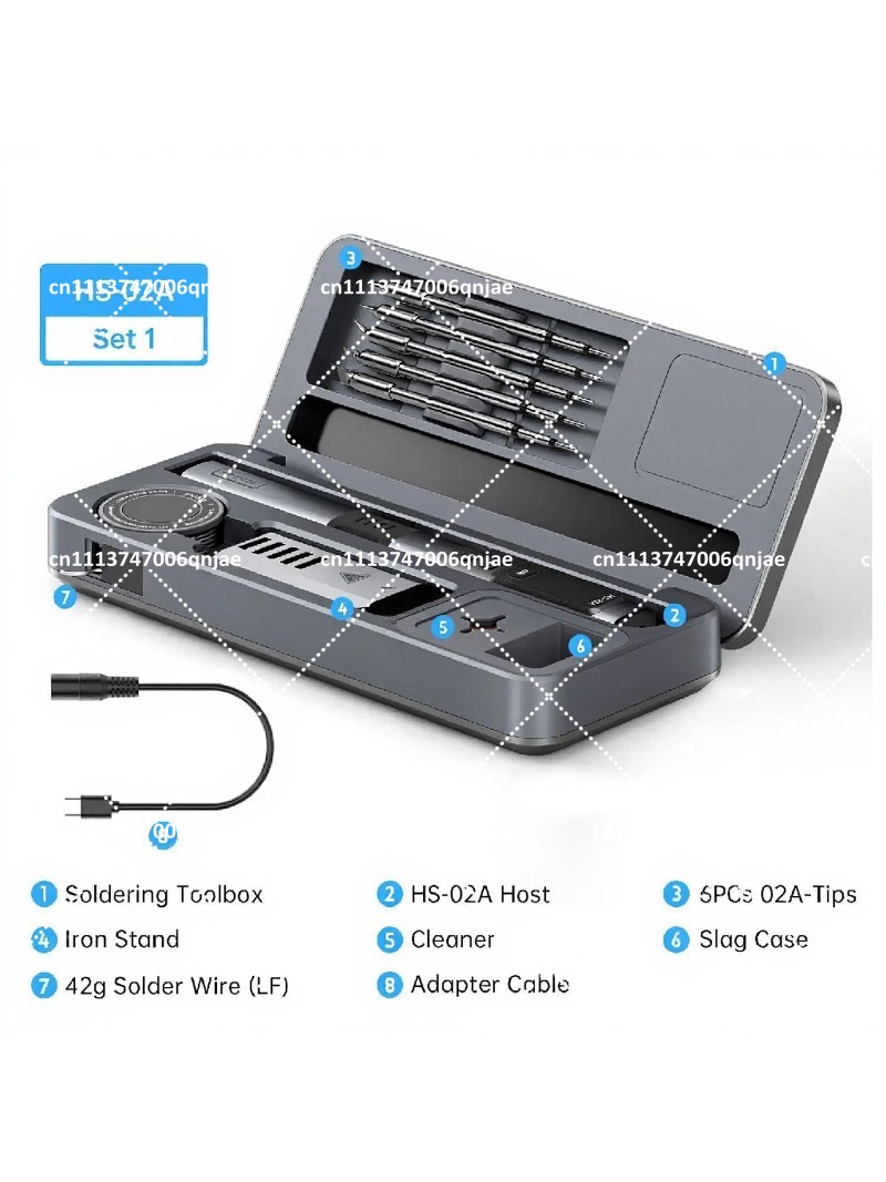 สถานีเชื่อมบัดกรีอัจฉริยะแบบพก - Soldering Iron Kit บทวิจารณ์และราคา