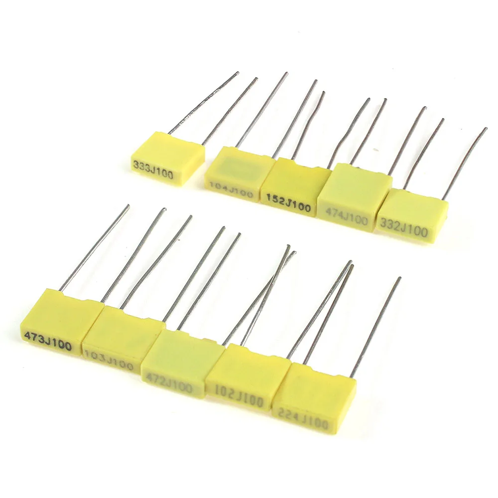 50PCS 102J ~ 474J ตัวเก็บประจุ - Capacitor Kit Assortment บทวิจารณ์และราคา