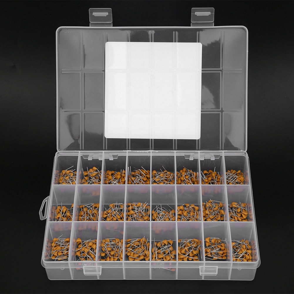 720 ชิ้น 24 ประเภท ชุดตัวเก็บป - Capacitor Kit Assortment บทวิจารณ์และราคา