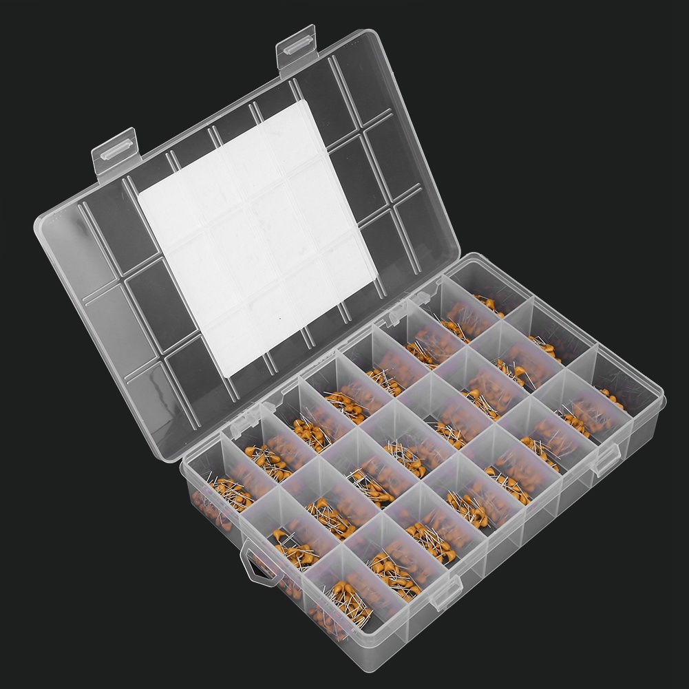 720 ชิ้น 24 ประเภท ชุดตัวเก็บป - Capacitor Kit Assortment บทวิจารณ์และราคา