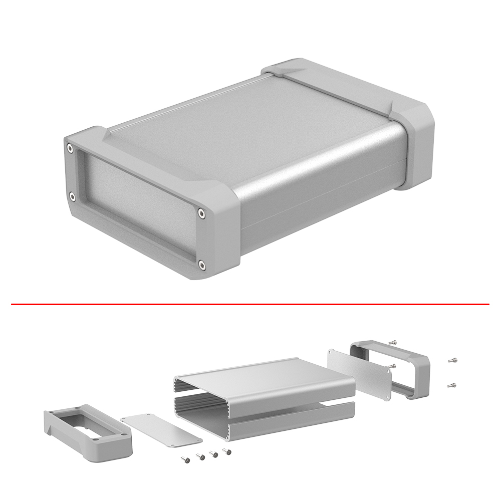 อลูมิเนียมอิเล็กทรอนิกส์กล่อง  - Diy Electronics Supplies บทวิจารณ์และราคา