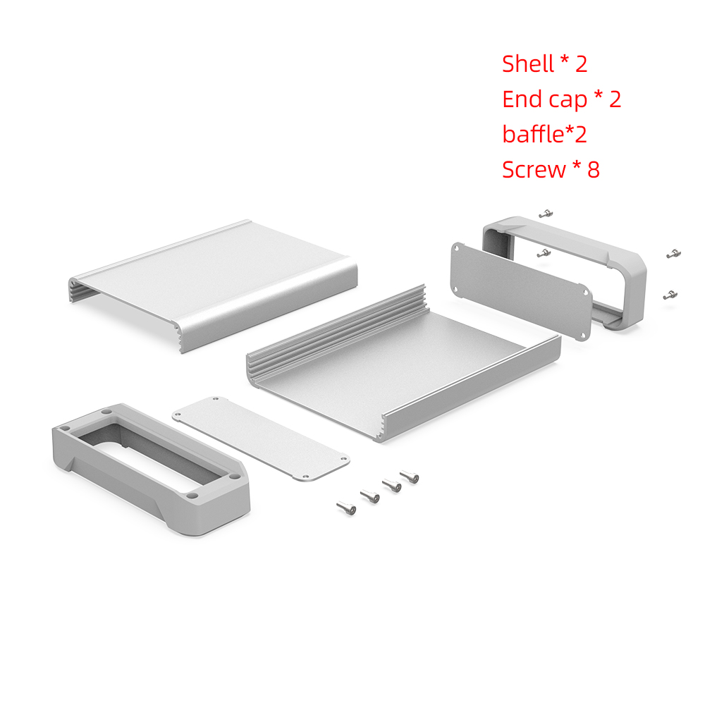 อลูมิเนียมอิเล็กทรอนิกส์กล่อง  - Diy Electronics Supplies บทวิจารณ์และราคา