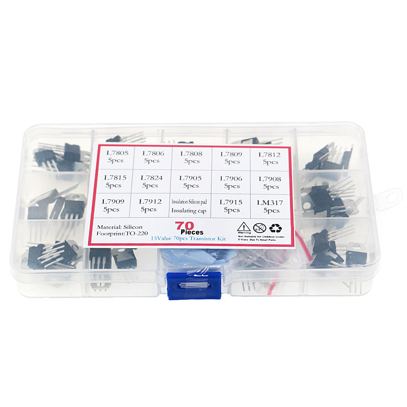 70ชิ้น14แรงดันไฟฟ้าควบคุมค่าทร - Lm317 Voltage Regulator บทวิจารณ์และราคา