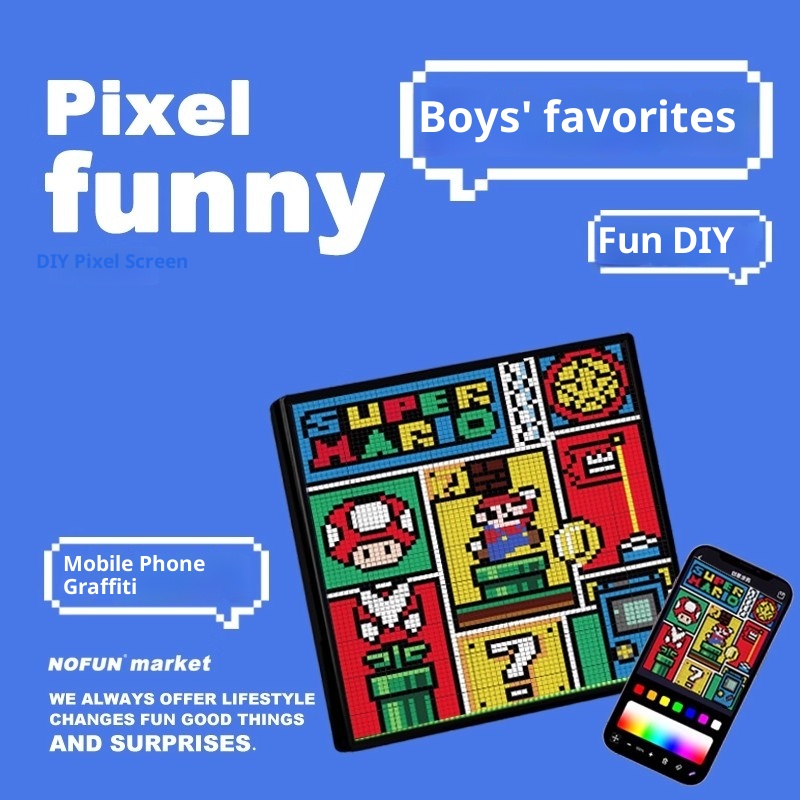 หน้าจอพิกเซล DIY หน้าจอพิกเซลอ - Diy Electronics Table บทวิจารณ์และราคา