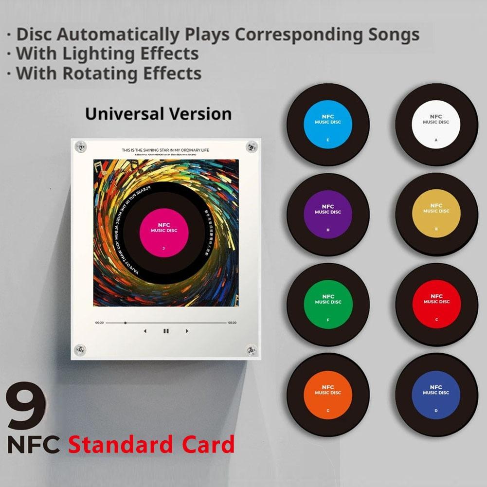 แม่เหล็กติดตู้เย็น NFC พร้อมไฟ - Diy Electronics Audio บทวิจารณ์และราคา