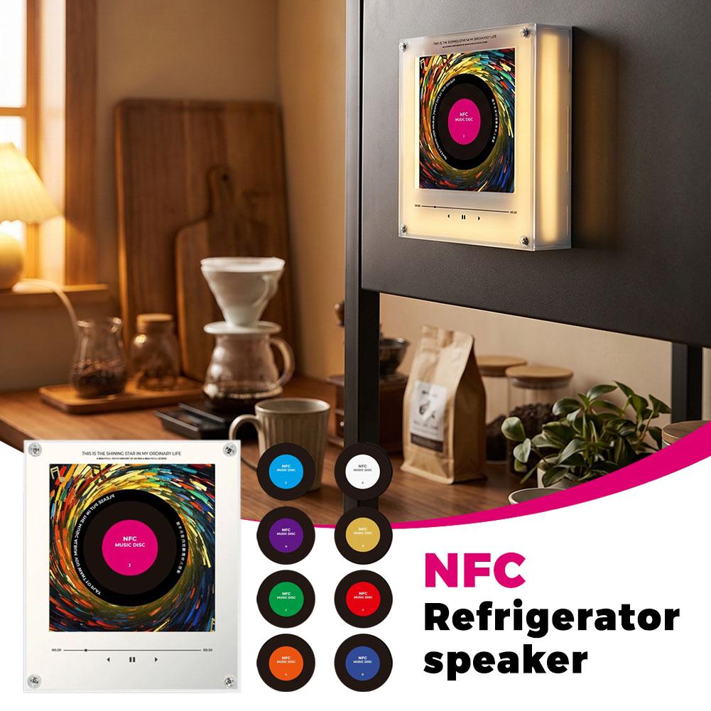 แม่เหล็กติดตู้เย็น NFC พร้อมไฟ - Diy Electronics Audio บทวิจารณ์และราคา