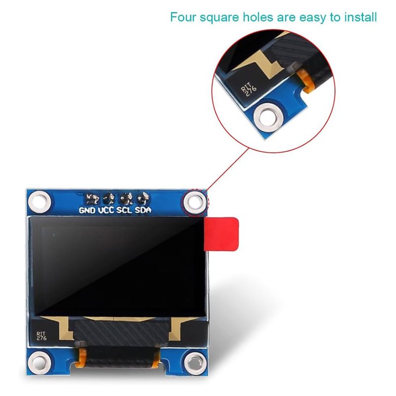 A37T-4Pcs 0.96 นิ้วโมดูลจอแสดง - Oled Display Module บทวิจารณ์และราคา