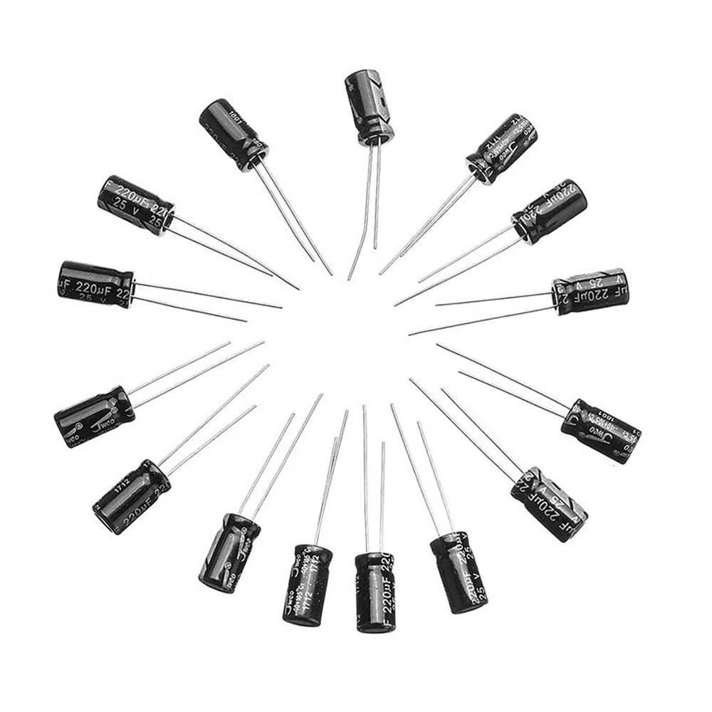 24 ชนิด 500 ชิ้นชุดตัวเก็บประจ - Capacitor Kit Assortment บทวิจารณ์และราคา