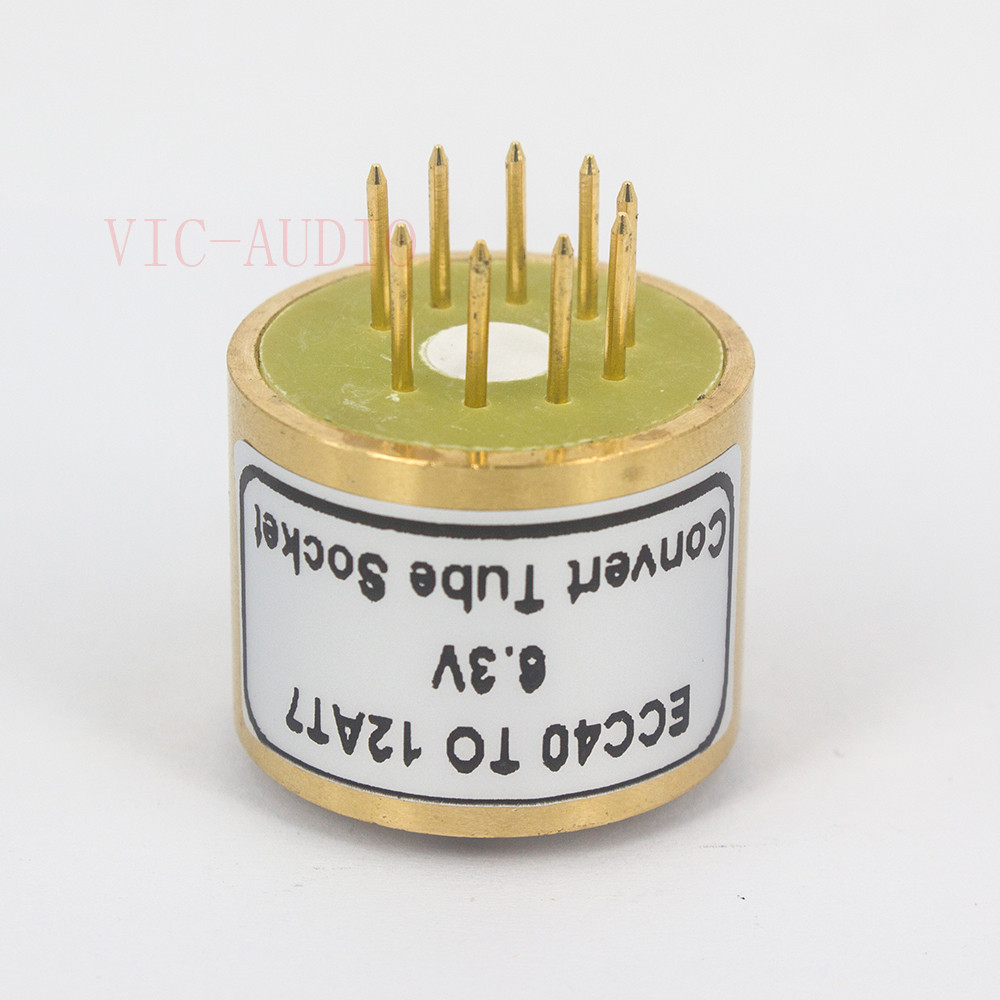 1PC 8Pin TO 9Pin หลอดซ็อกเก็ต  - Diy Electronics Audio บทวิจารณ์และราคา