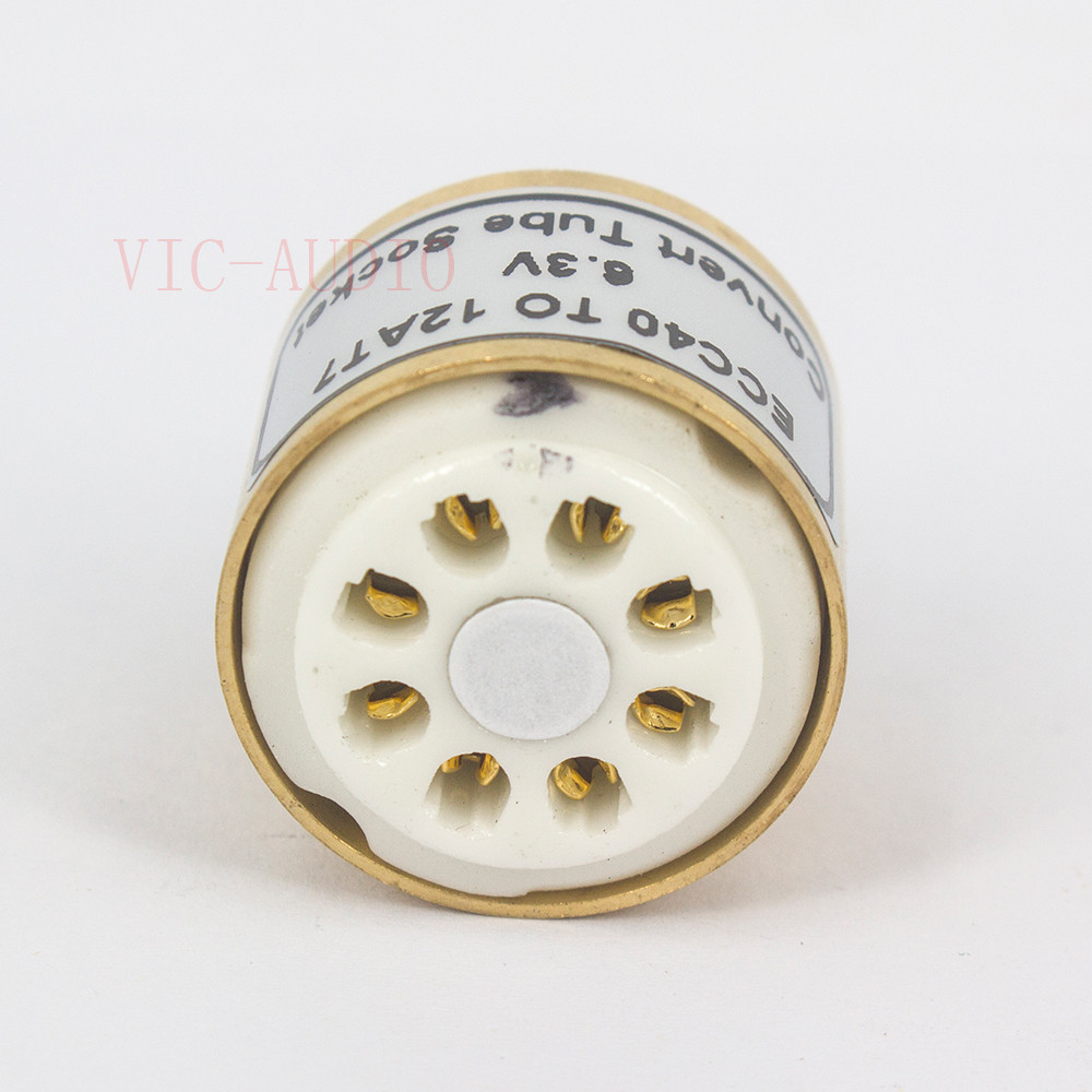 1PC 8Pin TO 9Pin หลอดซ็อกเก็ต  - Diy Electronics Audio บทวิจารณ์และราคา