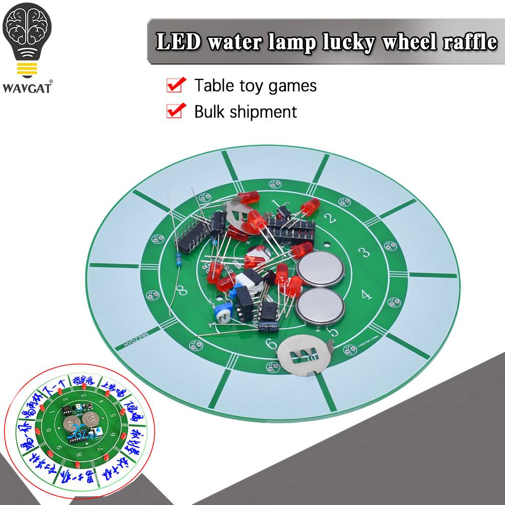WAVGAT Raffle เกม LED โคมไฟน้ำ - Diy Electronics Table บทวิจารณ์และราคา