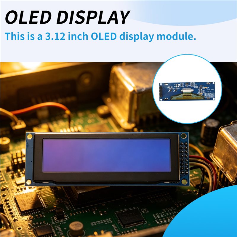 3.12 นิ้วจอแสดงผล OLED 256X64  - Oled Display Module บทวิจารณ์และราคา