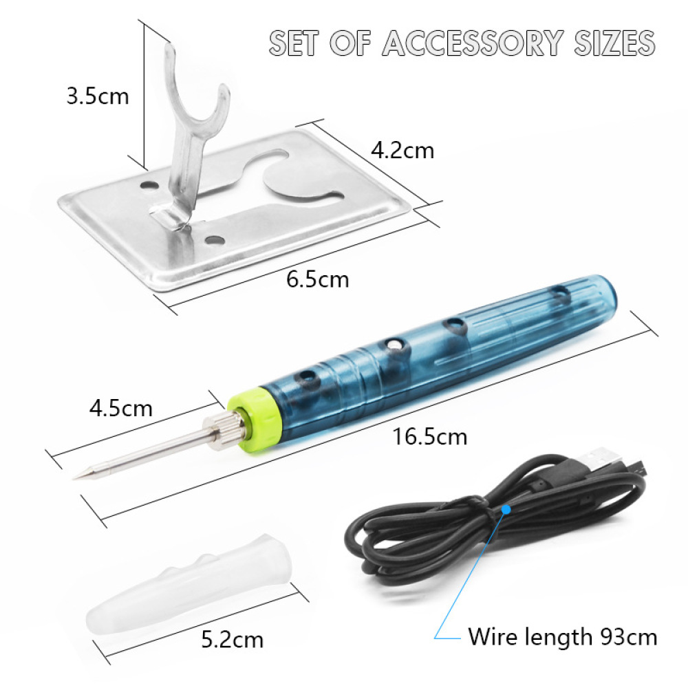 หัวแร้งไฟฟ้าขนาดเล็ก 5V USB แบ - Diy Electronics Workshop บทวิจารณ์และราคา